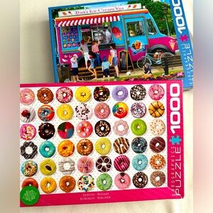 Fun Treats: Ice Cream & Donuts 2/1000pc puzzles